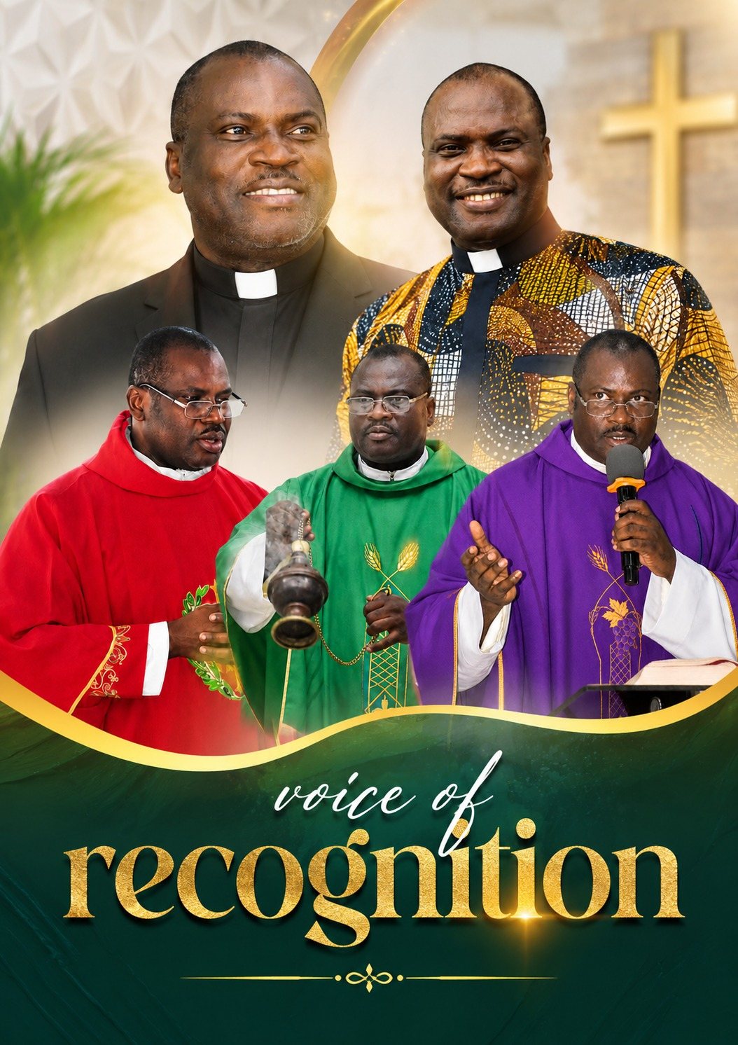 Voice of Recognition: a second collage of Padre Mike in ministry